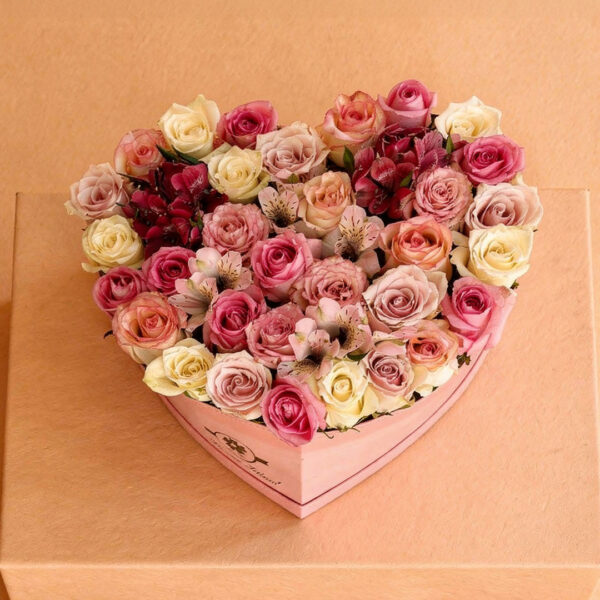 Cotton Candy Rose Bouquet