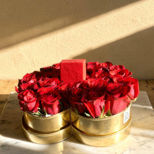 Crimson Charm Rose Bouquet