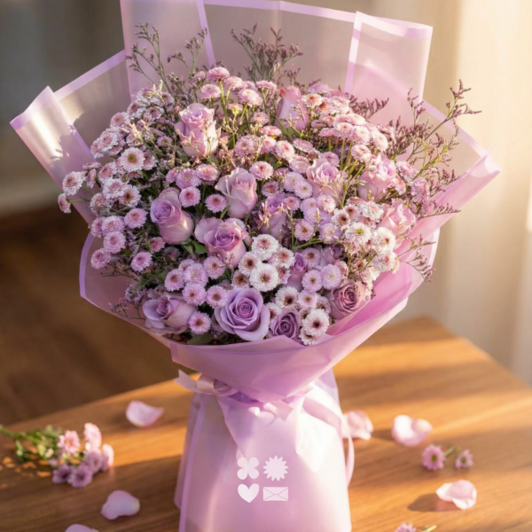 Lavender Blush Bouquet