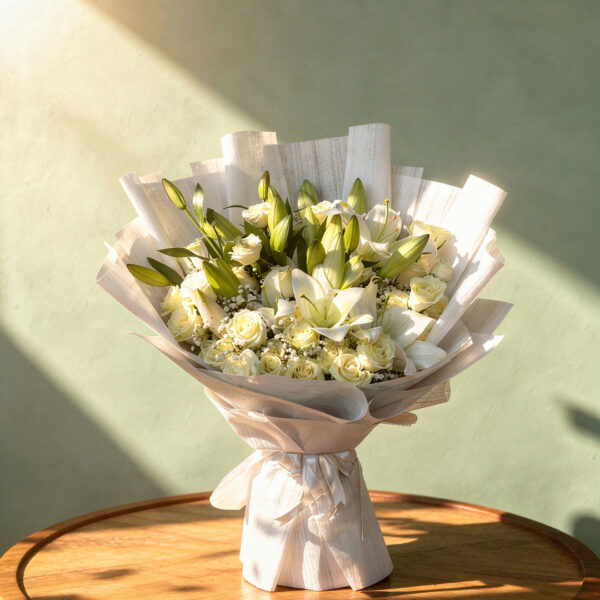 Moonlight Lily Bouquet