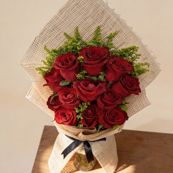 Burgundy Passion Roses