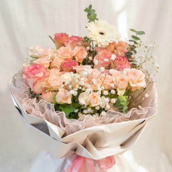 floral fiesta basket