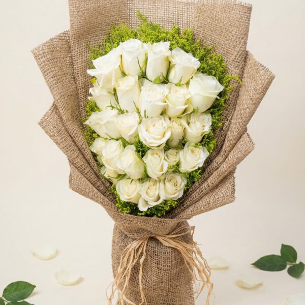 white majesty bouquet