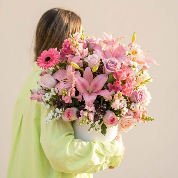 blush garden luxury bouquet